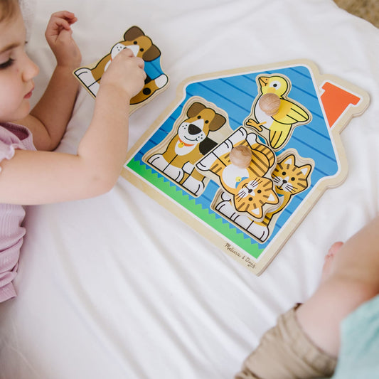 House Pets Jumbo Knob Puzzle - 3 Pieces