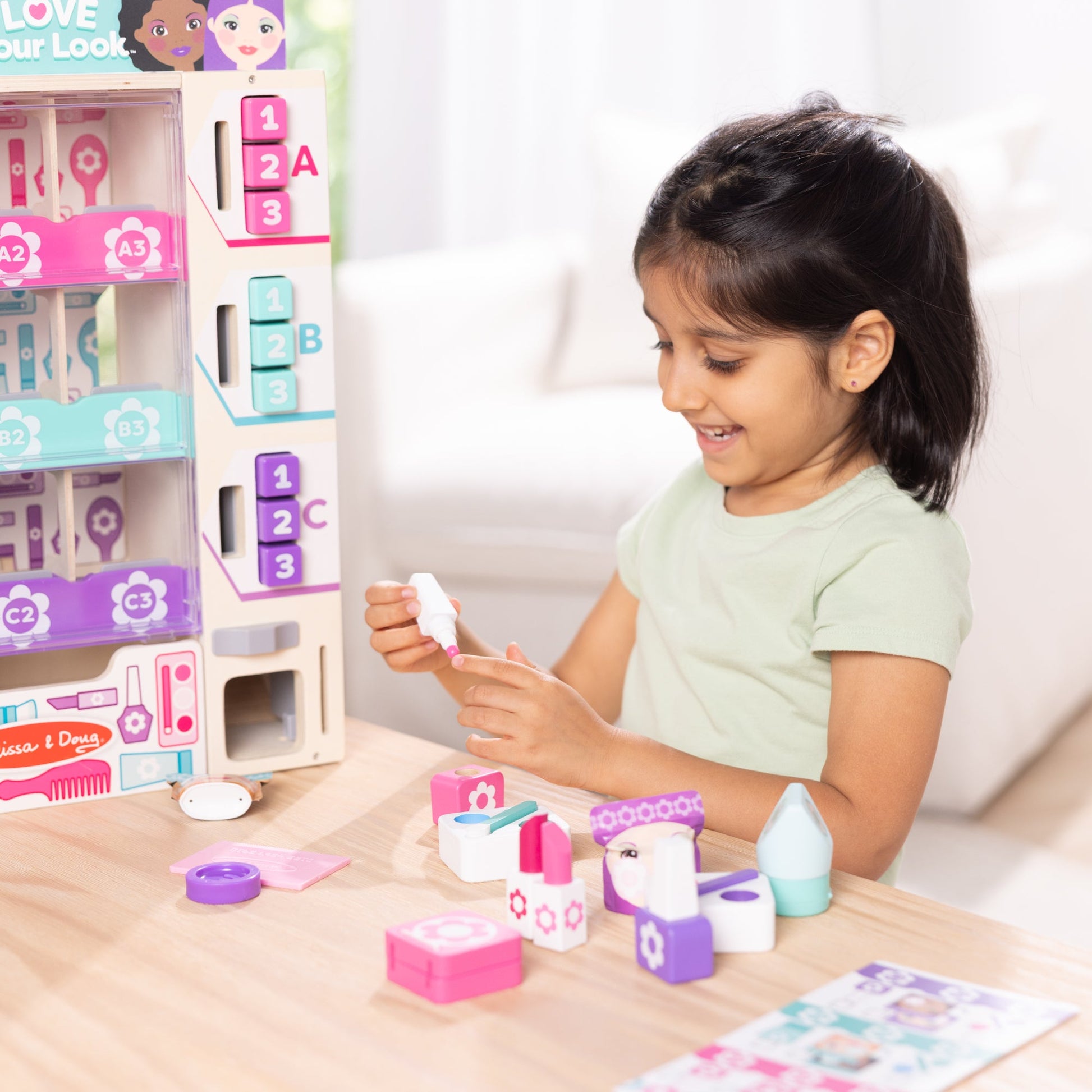 Sort, Stock, Select Beauty Kiosk Play Set