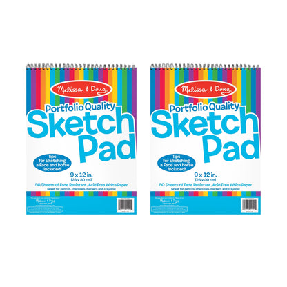 Sketch Pad 2-Pack (9-Inch x 12-Inch)