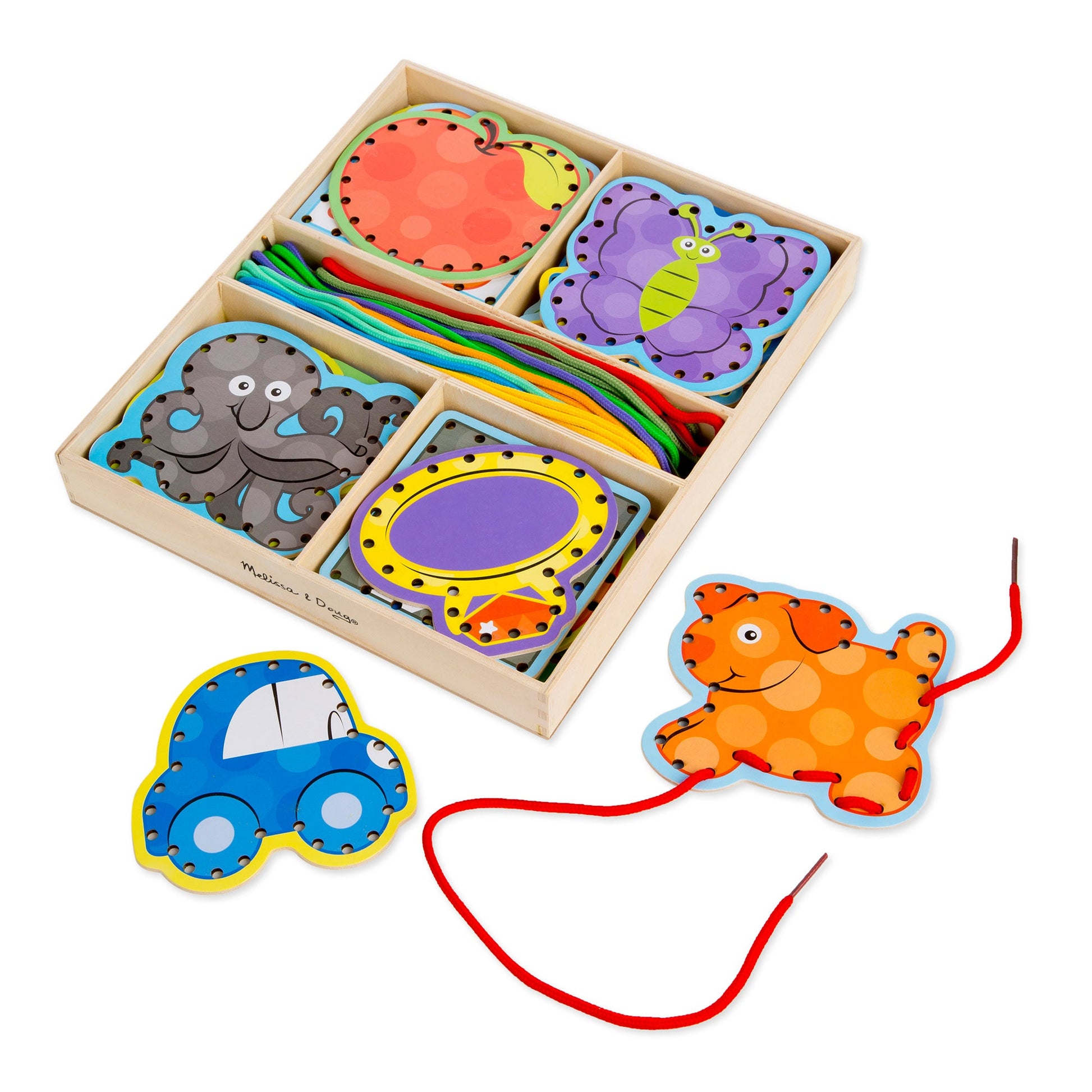 Alphabet Lacing Cards