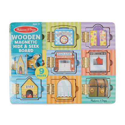 Wooden Magnetic Hide & Seek Board
