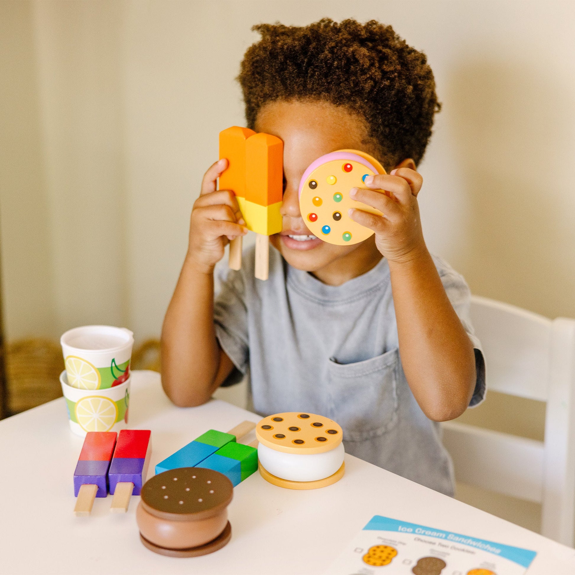 Wooden Frozen Treats Play Set