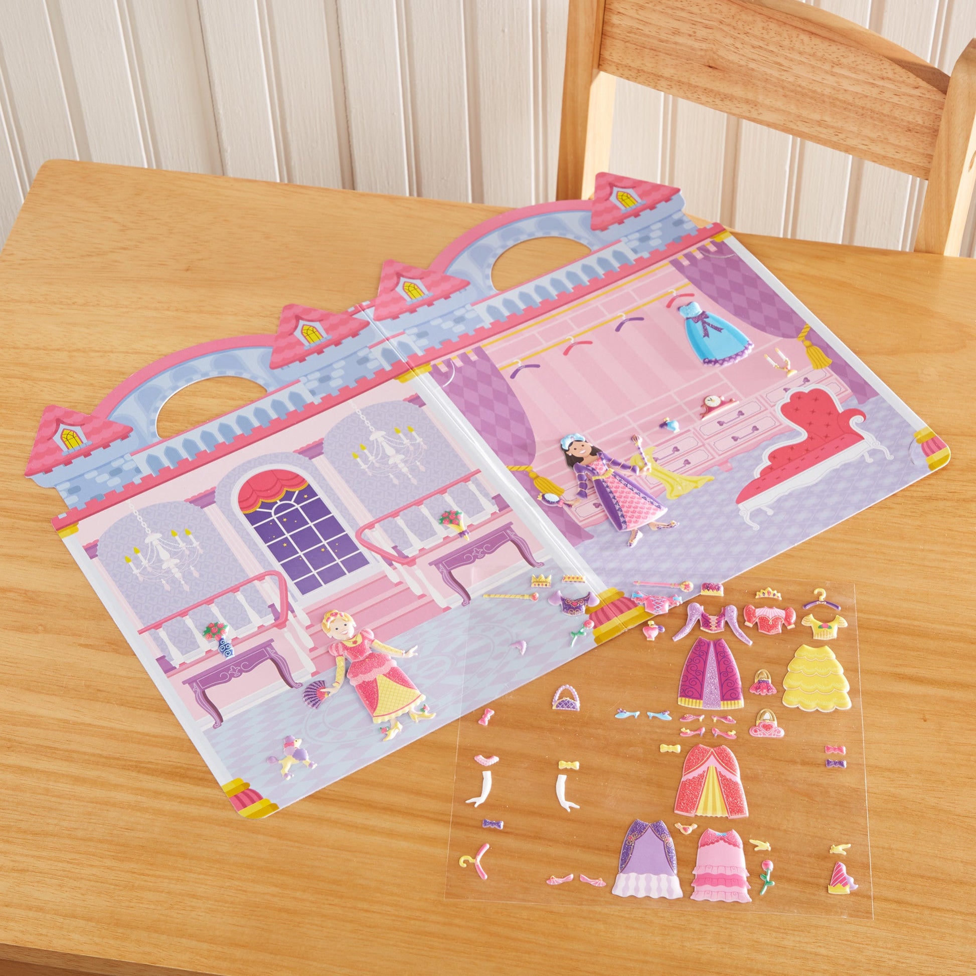 Puffy Sticker Play Set - Princess