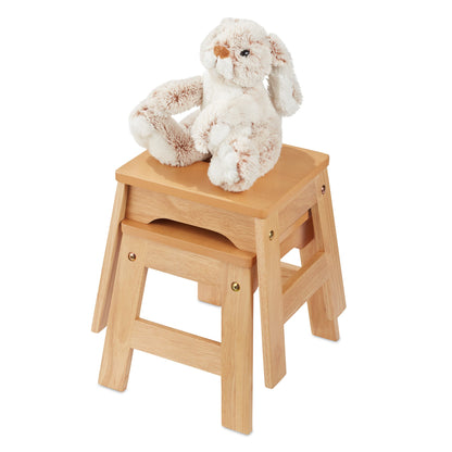 Wooden Stools – Set of 2