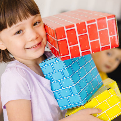 Jumbo Cardboard Blocks - 24 Pieces