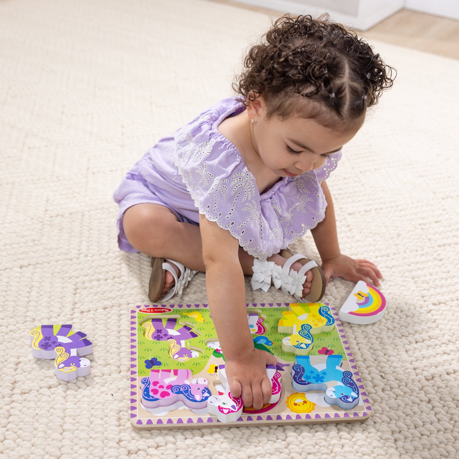 Unicorn Chunky Puzzle – 6 Pieces