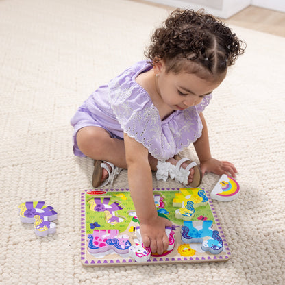 Unicorn Chunky Puzzle – 6 Pieces