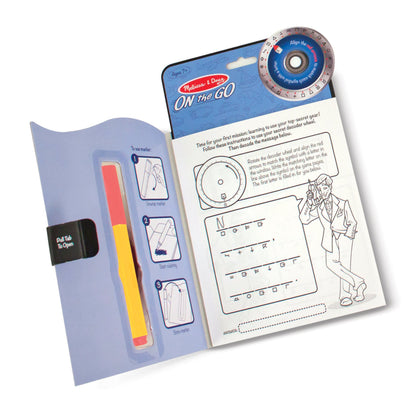 On the Go™ Secret Decoder Activity Books 3-Pack: Slippery Flippers, Runaway Ruby, Game Book