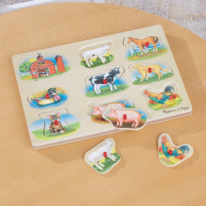 Farm Sound Puzzle - 8 Pieces