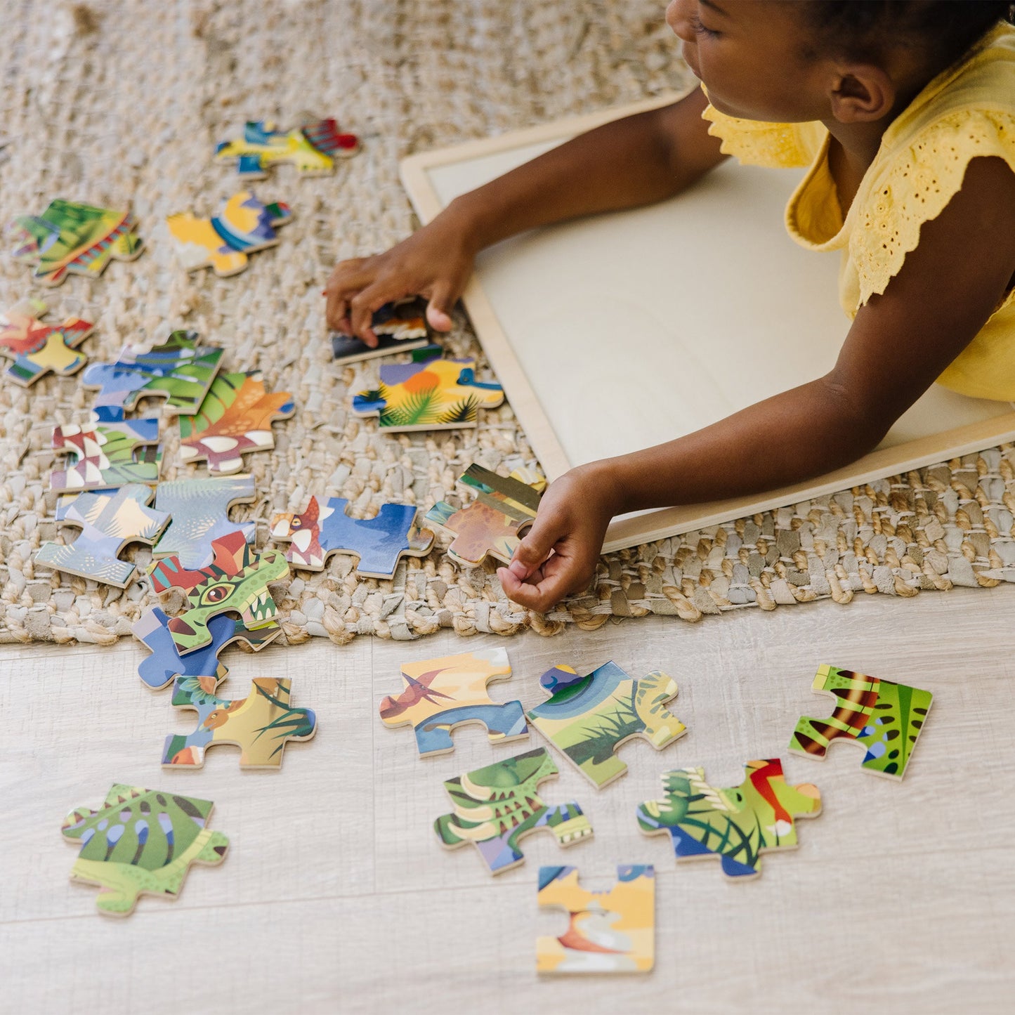 Dinosaur Wooden Jigsaw Puzzle - 24 Pieces
