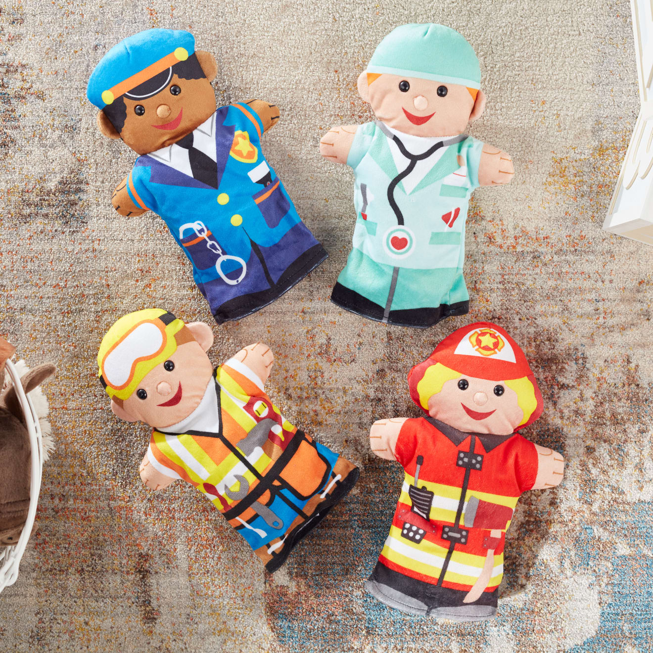 Jolly Helpers Hand Puppets