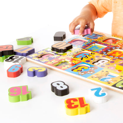 Jumbo Numbers Chunky Puzzle