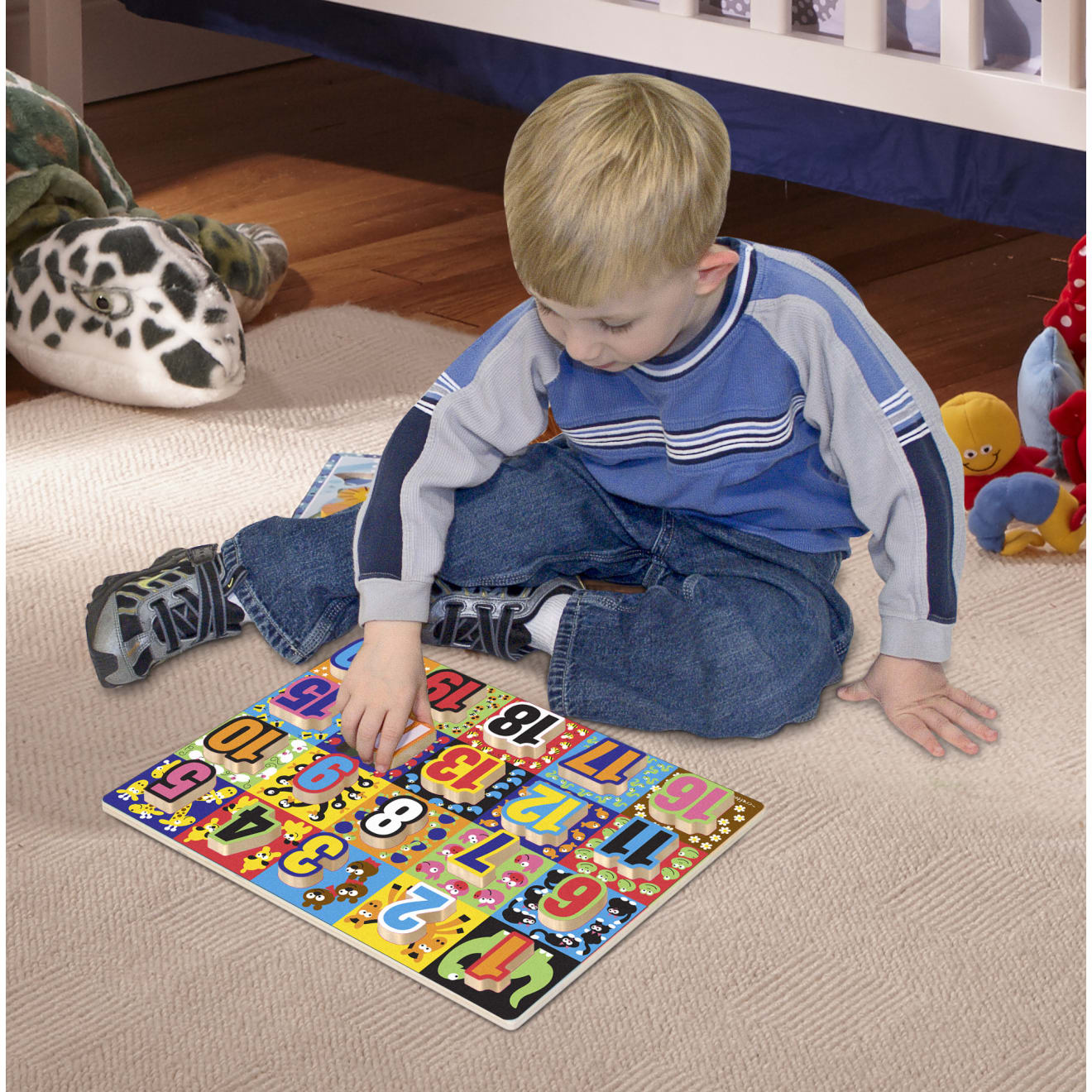 Jumbo Numbers Chunky Puzzle