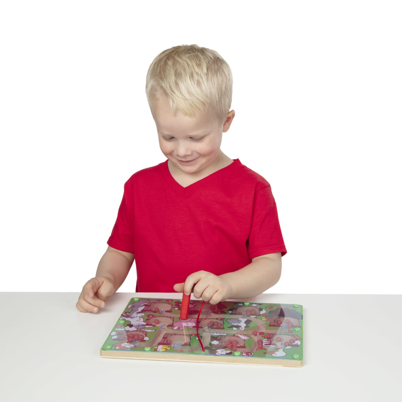 Magnetic Number Maze