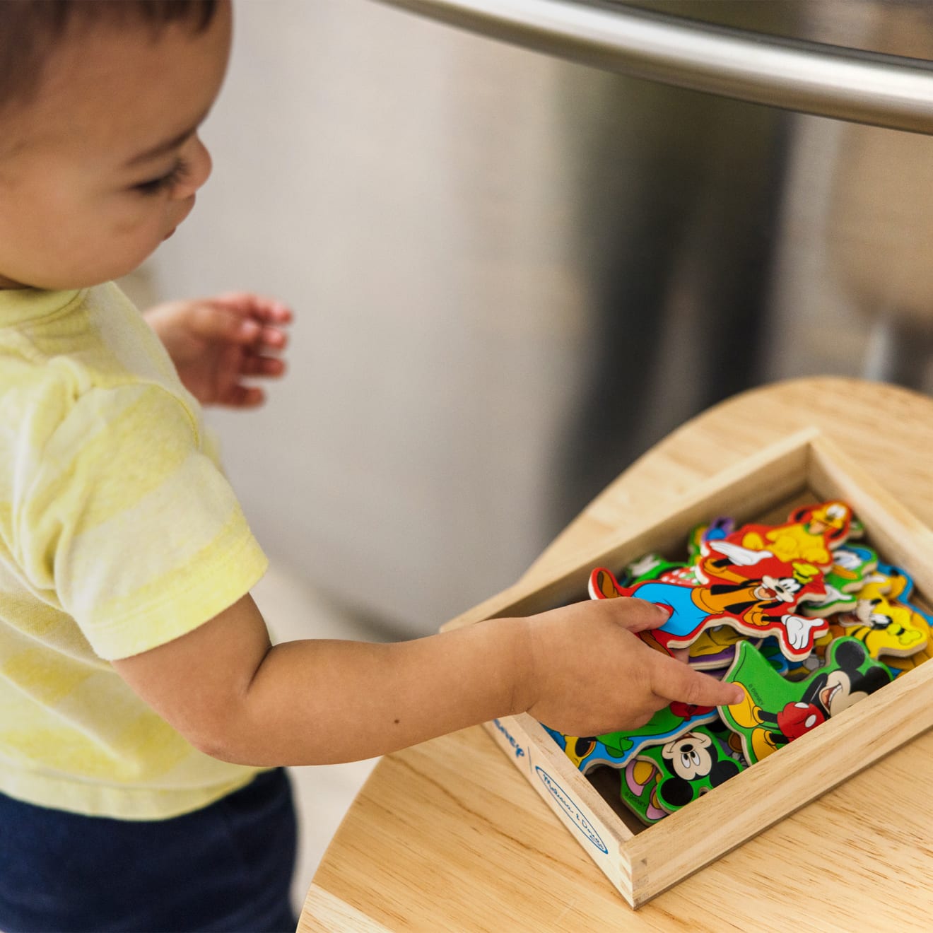 Disney Mickey Mouse Wooden Magnets