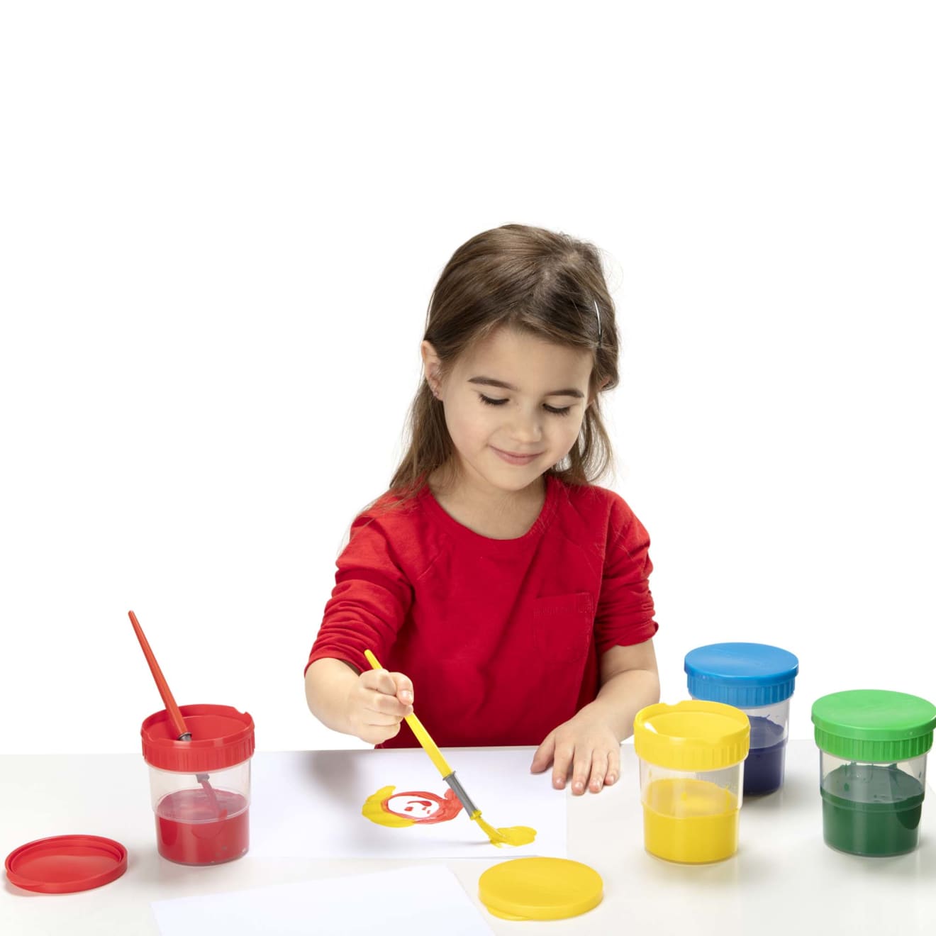 Spill-proof Paint Cups