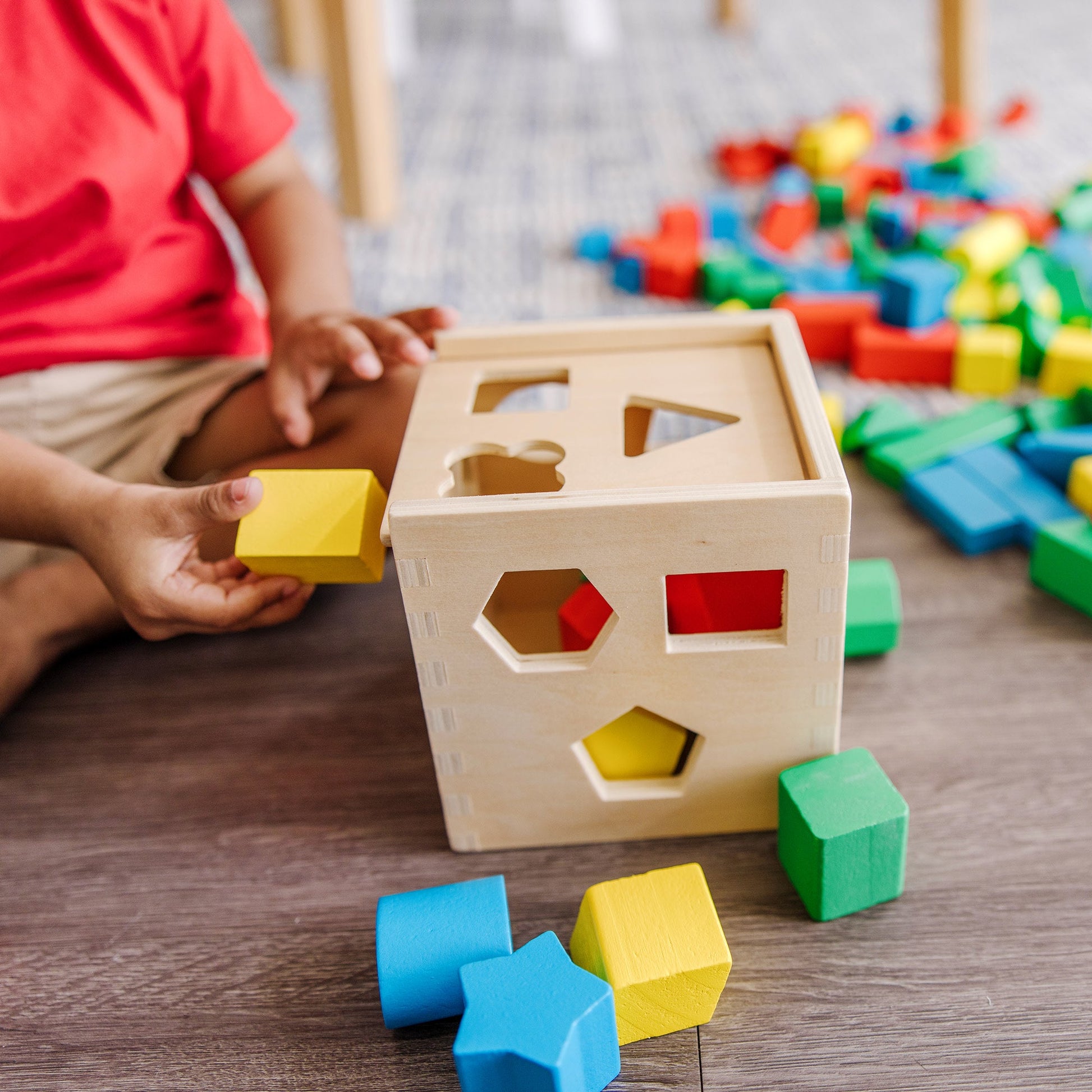 Stack, Sort & Pound Wooden Toy Collection