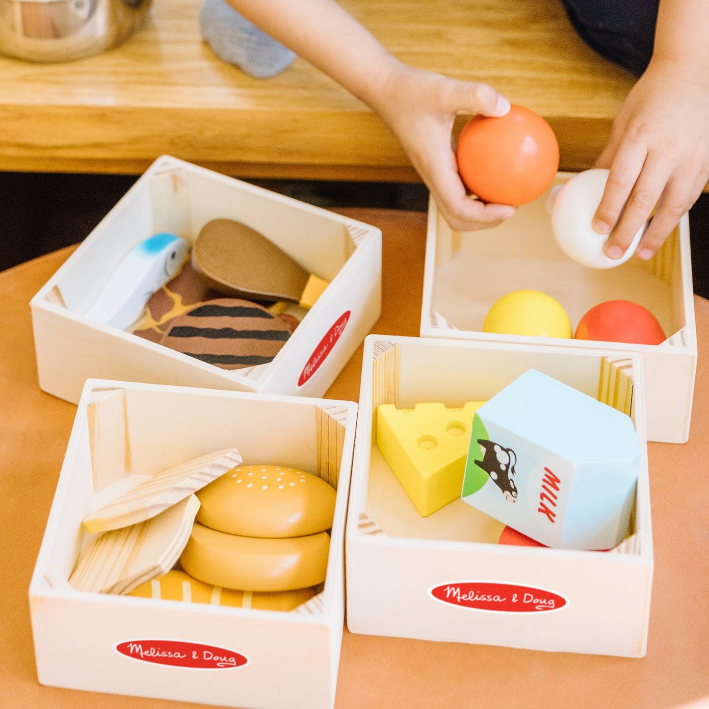 Food Groups - Wooden Play Food