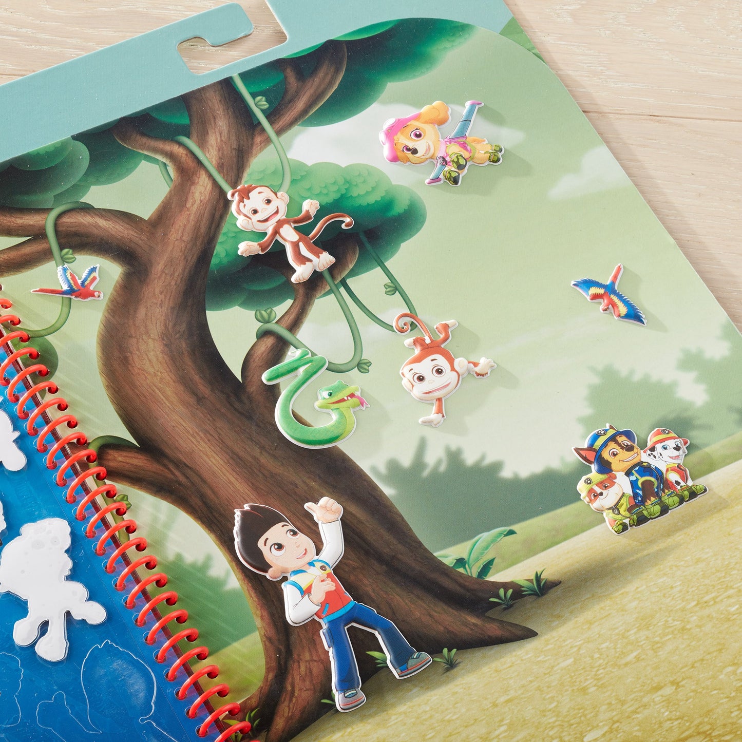 PAW Patrol Restickable Puffy Stickers - Jungle