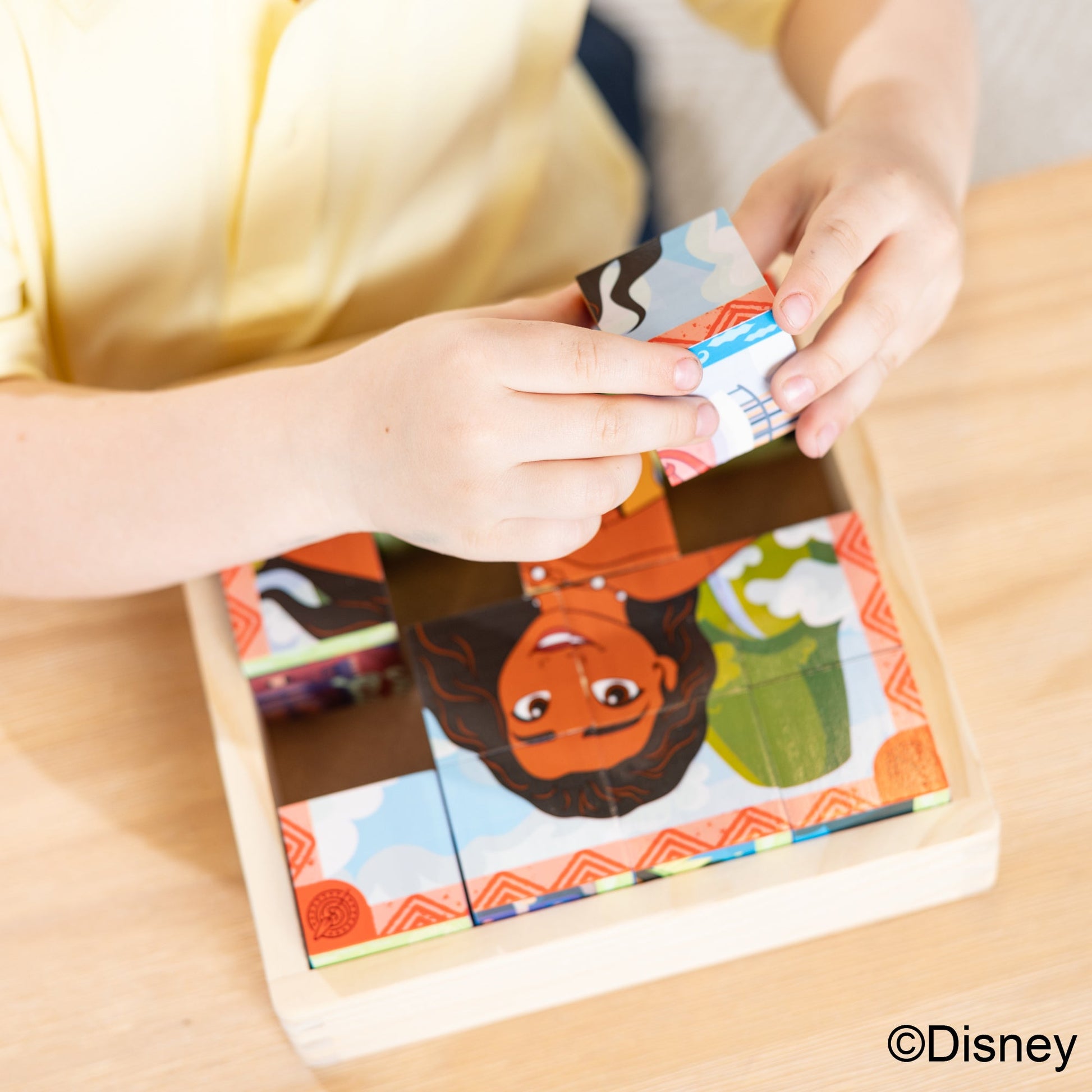 Disney Princess Wooden Cube Puzzle