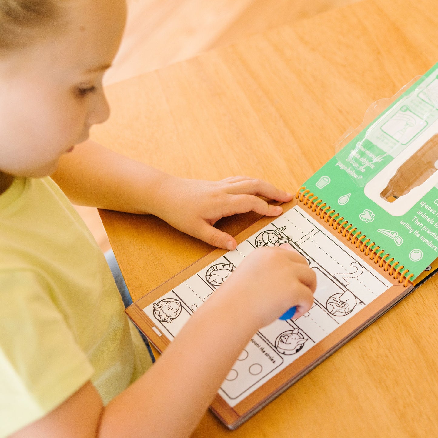 Water Wow! Water-Reveal Activity Pad - Numbers