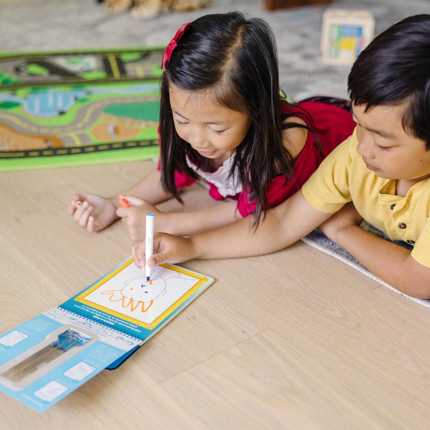 Game On! Wipe-Off Activity Pad - On the Go Travel Activity
